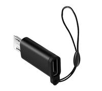 Convertitore di tipo C femmina a USB maschio, per ricarica e sincronizzazione dati, da USB C a USB, con cordino