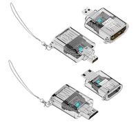 Convertitore Di Tipo C - Testa Adattatore Portatile, Connettore Universale, Ricarica Multi-dispositivo | Utilizzare Per Smartphone Tablet Tastiera Computer Lettore Di Schede Uomini Donne Ragazzi