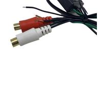 Convertitore Di Uscita A 2 Linee IN/OUT Alto/Basso Per Audio Auto T1A2