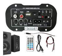 Convertitore di Uscita Auto,Amplificatore Audio USB ad Alta Fedeltà - Processore di Ripristino del Suono Booster di Graves 12,7 cm Miglioramento Wireless per Audio Casa & Auto