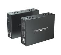 Convertitore Digitale, Extender USB KVM da 50 m for il controllo remoto di mouse e tastiera segnali 1080P tramite cavo Ethernet