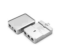 Convertitore Digitale, Switch Gigabit industriale 1000M PoE di rete Ethernet a 5 porte, splitter & Play in metallo