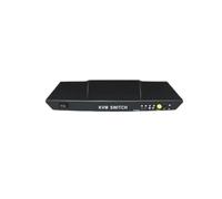 Convertitore Digitale, Switch KVM USB 2.0 PiP Multiviewer 2x1 con telecomando, 4K30Hz, for condividere laptop e 1 monitor
