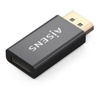 Convertitore DisplayPort AISENS A125-0908 4K@60Hz DP/M a HDMI/H HDCP Audio Nero