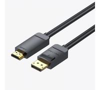 Convertitore Vention DisplayPort maschio a HDMI maschio 4K - 1,5 m - Nero NEW