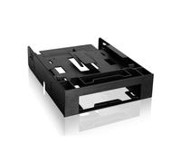 Convertitore Drive Icy Dock MB343SP Nero per 2 Alloggiamenti 2.5" e 3.5"