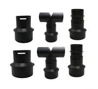 Convertitore e connettore per riscaldatori diesel per sistemi di canalizzazione dell'aria, progettato per collegare condotti di dimensioni da 42 mm, 60 mm e 75 mm con materiali plastici (F)