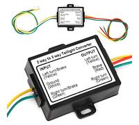 Convertitore Elettrico Convertitore 2 a 3 Convertitore Elettrico Adattatore di Cavo Converti 2 - Filo in 3 - Filo Coda per il Rimorchio ABS