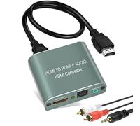 Convertitore Estrattore Audio HDMI Audio Extractor 4K@60Hz da HDMI a HDMi Audio
