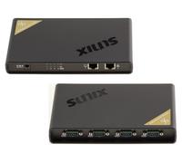 Convertitore Ethernet RJ45 TCP/IP A Serie RS232 4 Porte COM RS-232 DB9 SUNIX