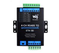 Convertitore Ethernet RS485 a ETH isolato industriale a 4 canali