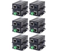 Convertitore Ethernet su doppino intrecciato 12X - Estensore di linea Ethernet per telefono
