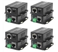 Convertitore Ethernet su doppino intrecciato 8x - Estensore di linea Ethernet per telefono