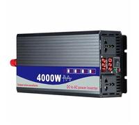 Convertitore for auto con display LED e onda sinusoidale pura da 4000W/5000W, CC 12/24/48 a CA 220 Protezione e sicurezza(4000W,12V)