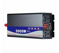 Convertitore for auto con display LED e onda sinusoidale pura da 4000W/5000W, CC 12/24/48 a CA 220 Protezione e sicurezza(5000W,24V)