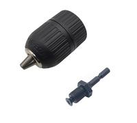 Convertitore for mandrino autoserrante preciso da 2-13 mm Adattatore for cambio rapido filettato 1/2"-20UNF SDS-Plus Gambo 1/4" Esagonale (Color : Chuck and Hex Shank)