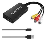 Convertitore HDMI a RCA Adattatore HDMI a AV 1080Phdmi a Composito CVBS AV