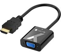 Techly Cavo adattatore HDMI a VGA 361902 1920x1200 a 60Hz Nero