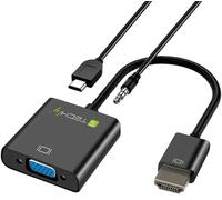 Convertitore HDMI a VGA con audio e micro USB Full HD 1080p - Techly IDATA HDMI-VGA2AU