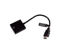 Convertitore da HDMI a VGA con audio Nero