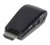 Convertitore Hdmi In Segnale Vga + 2ch Audio - Black