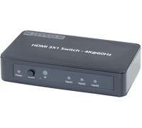CONVERTITORE HDMI KIMEX Switch 3 ingressi - 1 uscita, HDMI2.0 HDCP2.2, 4K60HZ
