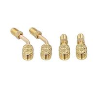 Convertitore Hvac 1 4Sae Fluoruro 16Sae 5 R410 Adattatore 4 Pezzi per 5 16 Strumenti Convertitore Adattatore Testa Dimensioni Filettatura Interna Scatole per Cappelli