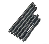 Convertitore in lega di alluminio per mozzi da 15 mm/12 mm a 9 mm, a sgancio rapido con guarnizioni in gomma (posteriore 135 mm da 12 a 9)