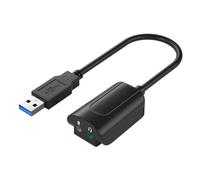 Convertitore indipendente esterno delle carte audio 3,5 della scheda audio del Usb 7,1 con cavo e nessuna scheda audio USB7.1