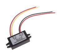 Convertitore industriale da 12 V a 3 V in plastica da 12-24 V a 3 V, adattatore di alimentazione step-down conveniente convertitore per regolatore di tensioni fai da te efficiente regolatore di