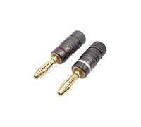convertitore INF Confezione da 4 connettori a banana placcati oro da 4 mm