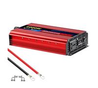 Convertitore Inverter A Onda Sinusoidale Pura 1600W-10000W CC 12V/24V A CA 220V 50Hz Inverter Potenza Adattatore Convertitore Caricabatteria Presa Universale(12V,6000W 50Hz)