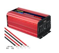 Convertitore Inverter A Onda Sinusoidale Pura 1600W-10000W CC 12V/24V A CA 220V 50Hz Inverter Potenza Adattatore Convertitore Caricabatteria Presa Universale(12V,7000W 50Hz)