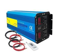 Convertitore Inverter A Onda Sinusoidale Pura CC 12V/24V CA 220 5 KW 6 8 Volt Display LED Convertitore Trasformatore Invertitore Per Auto Energia Solare 60 Hz Power Inverter(6000W 24V220V 50Hz)