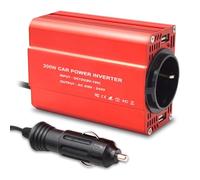 Convertitore Inverter Per Auto 300W 500W DC12V AC220V/AC110V Presa US/EU Invertitore Portatile Con Accendisigari Invertitore(300W 12V220V EU)