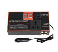 Convertitore Inverter Per Auto 8 Porte Presa Accendisigari Caricabatterie USB Adattatore Alimentazione Convertitore CC 12V/24V A CA 110V/220V Spina Accendisigari Power Inverter