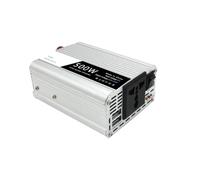 Convertitore Inverter Per Auto Adattatore Trasformatore Automatico Doppia Presa USB UE/USA Convertitore Universale Da 500 W CC 12 V A CA 110 V 220 V 50 Hz 60 Hz Invertitore(12V Universal Silver)