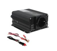 Convertitore Inverter Per Auto Presa UE Trasformatore Tensione Invertitore Potenza Picco 500 W-2600 W DC12 V-AC220 V 230 V 50 Hz(500W black,EU 50Hz)