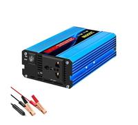 Convertitore Inverter Potenza A Onda Sinusoidale Pura 1000W-4000W DC 12V/24V A AC 220V 50Hz Adattatore Caricabatterie Presa Universale Power Inverter(12V 1600W 220V)
