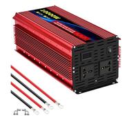 Convertitore Inverter Potenza A Onda Sinusoidale Pura 1600W A 10000W Adattatore Per Presa Auto Da 12V/24V CC A 110V/220V CA Convertitore 4000W Power Inverter(12V,110V 60HZ USA,10000W)