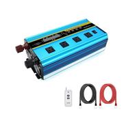 Convertitore Inverter Potenza Da 6000 W Ingresso Onda Sinusoidale Pura CA 100V 110V Convertitore Potenza CC 12V/24V 60Hz Campeggio All'aperto/sistema Fuori Rete(A 6000W peak,DC24V,AC110V-120V)