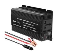Convertitore Invertitore Trasformatore Convertitore Adattatore Inverter Per Auto A Onda Sinusoidale Pura 1000 W 1500 2200 2600 CC 12 V A CA 220 Con Doppia USB 3,1 A UE/universale