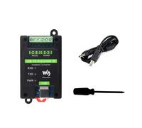 Convertitore Isolato di Industriale da USB un RS232/485 su Guida DIN3012