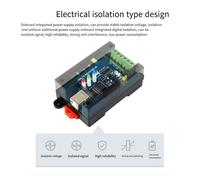 Convertitore isolato di livello industriale da USB a RS232/485 su rotaia