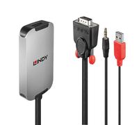 Convertitore LINDY AV [Jack, USB, VGA - DisplayPort] 1920 x 1080 Pixel