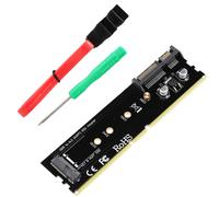 Convertitore M.2 per adattatore SATA e scheda di espansione SSD NVMe con installazione interna, aggiornamento SSD PCIe, design dell'interfaccia DDR,