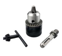 Convertitore mandrino a cambio rapido 1/2"-20UNF - Mandrino a chiave da 1,5-13 mm con adattatore quadrato for uso versatile 1 pz