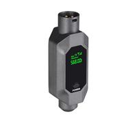 Convertitore microfono cablato a wireless Plug and Play Microfono trasmettitore ricevitore per batteria 7H 5ms bassa latenza per condensatore/microfoni dinamici Interfaccia audio