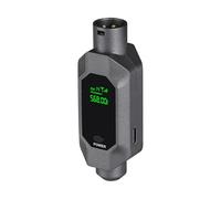 Convertitore microfono cablato a wireless Plug and Play Microfono trasmettitore ricevitore per batteria 7H 5ms bassa latenza per condensatore/microfoni dinamici Interfaccia audio
