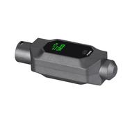 Convertitore microfono cablato a wireless Plug and Play Trasmettitore e ricevitore XLR wireless per batteria 7H 5 ms bassa latenza per microfoni a condensatore dinamico mixer karaoke discorso